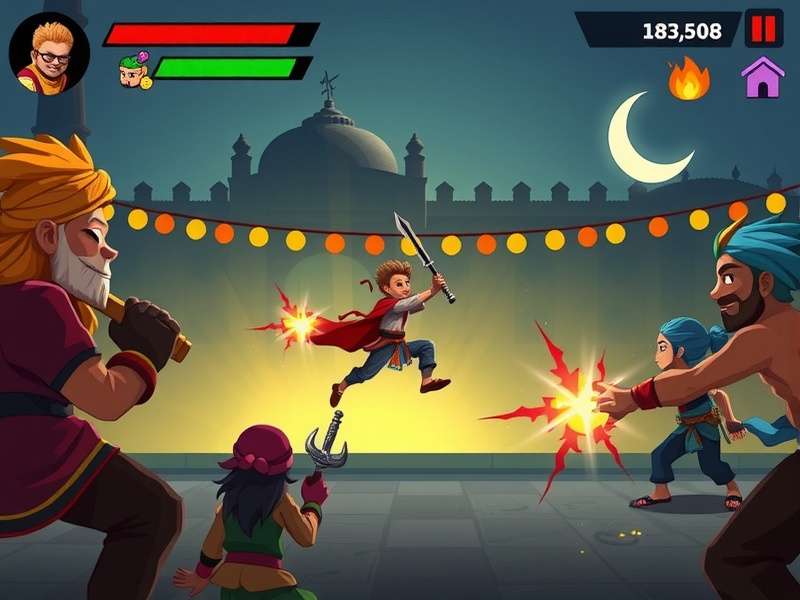 Pixel Showdown Heroes Indian festival event screenshot